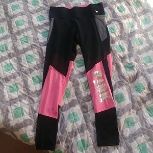Pink workout pants